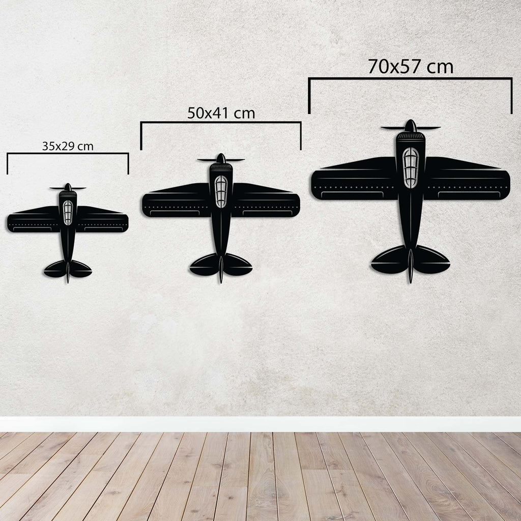 Passion for Aviation Metal Wall Art | Airplane Decorative Sculpture