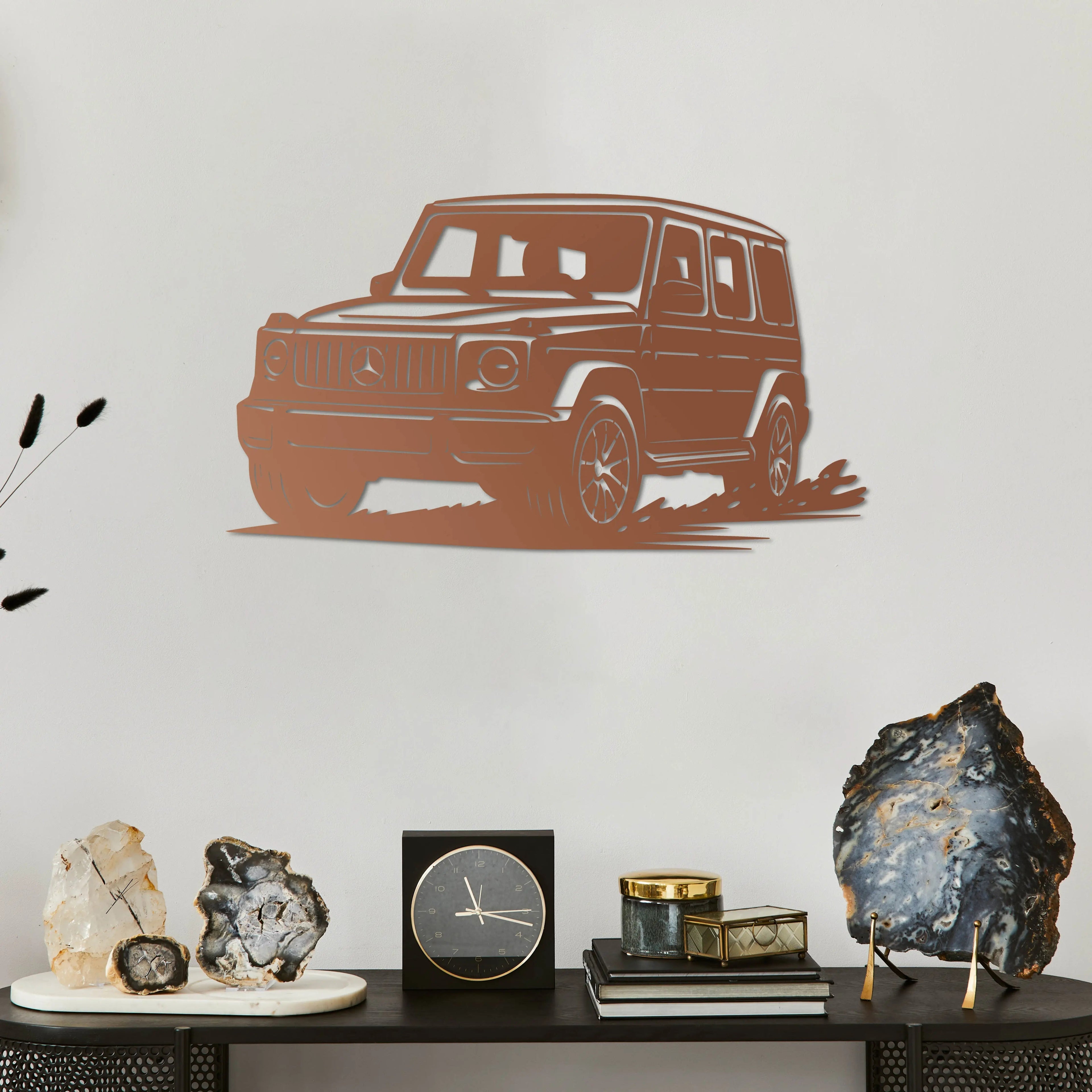 Mercedes G63 AMG – Araba Metal Duvar Dekoru Laser Artique