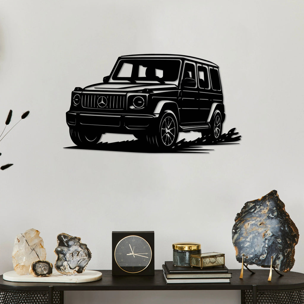 Mercedes G63 AMG – Araba Metal Duvar Dekoru Laser Artique