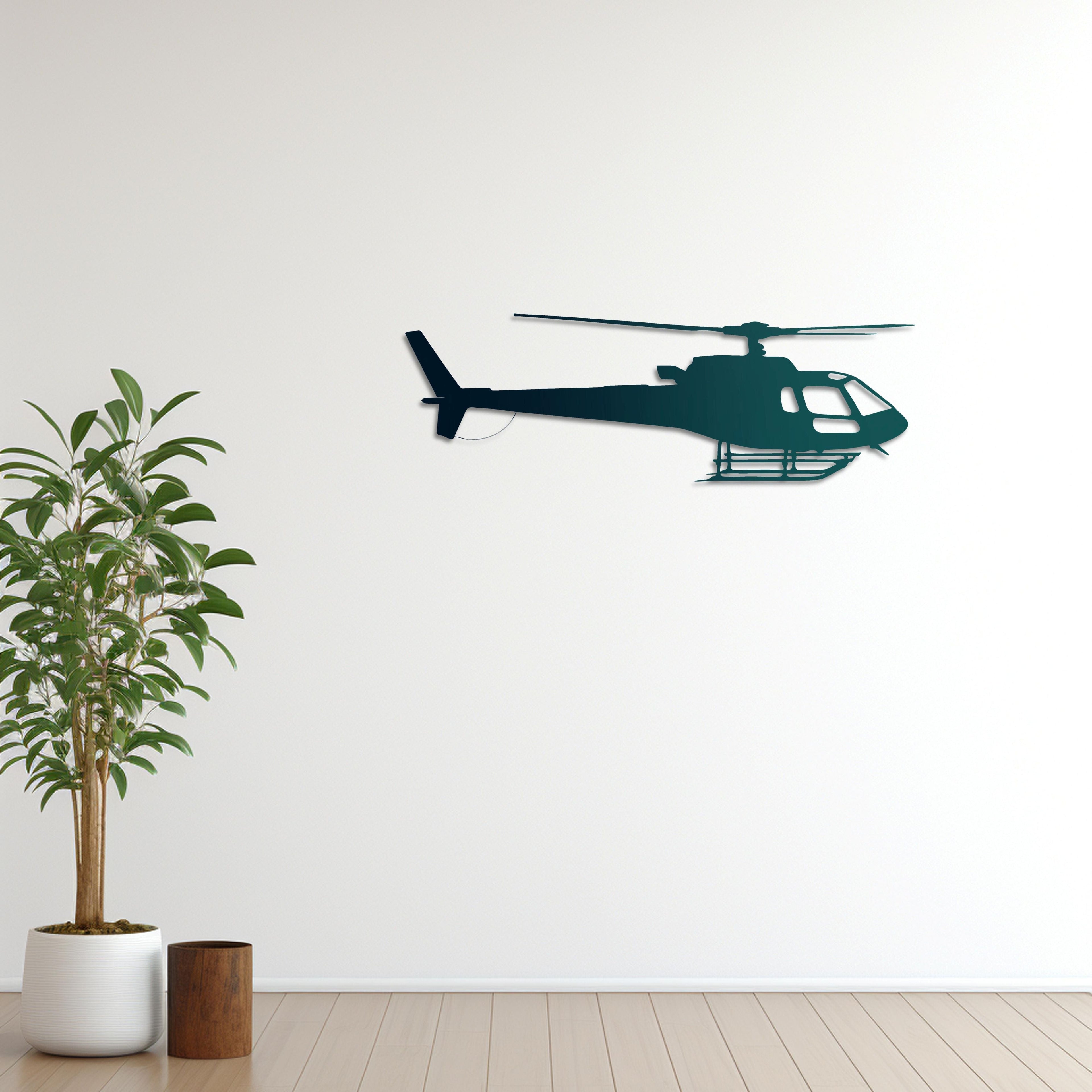 Airbus H125 – Helicopter Metal Wall Art