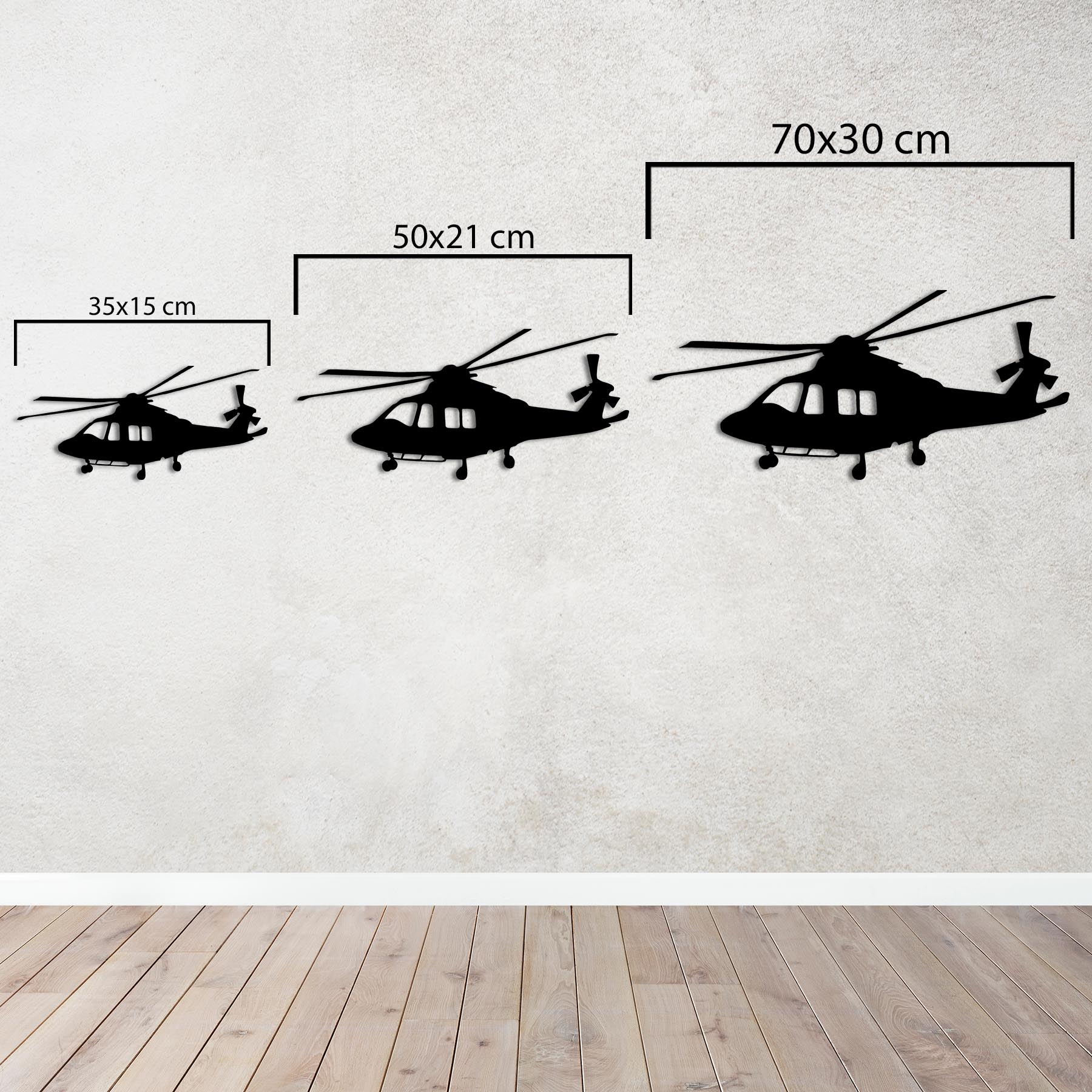 AW139 – Helicopter Metal Wall Art