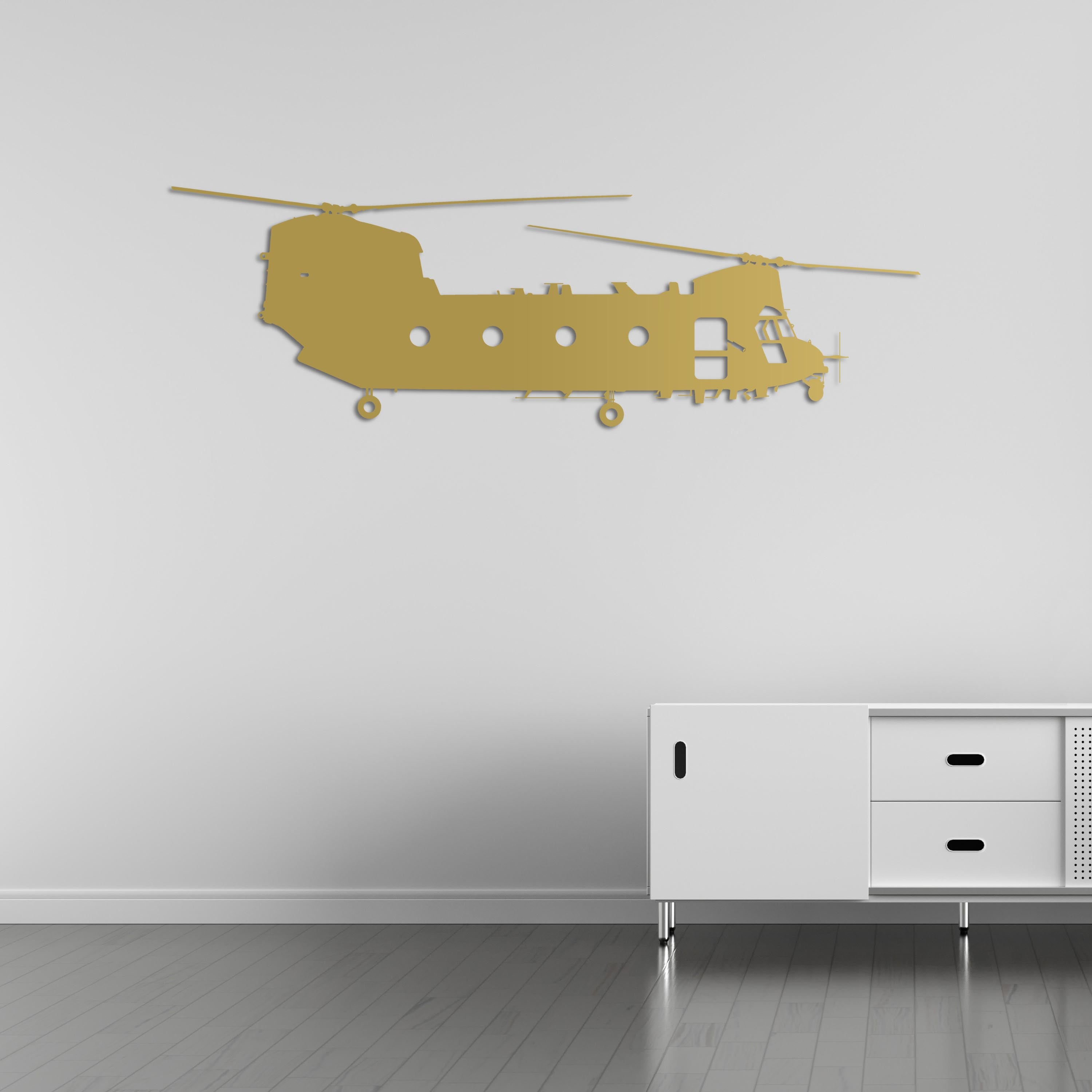 CH-47 Chinook – Helicopter Metal Wall Art
