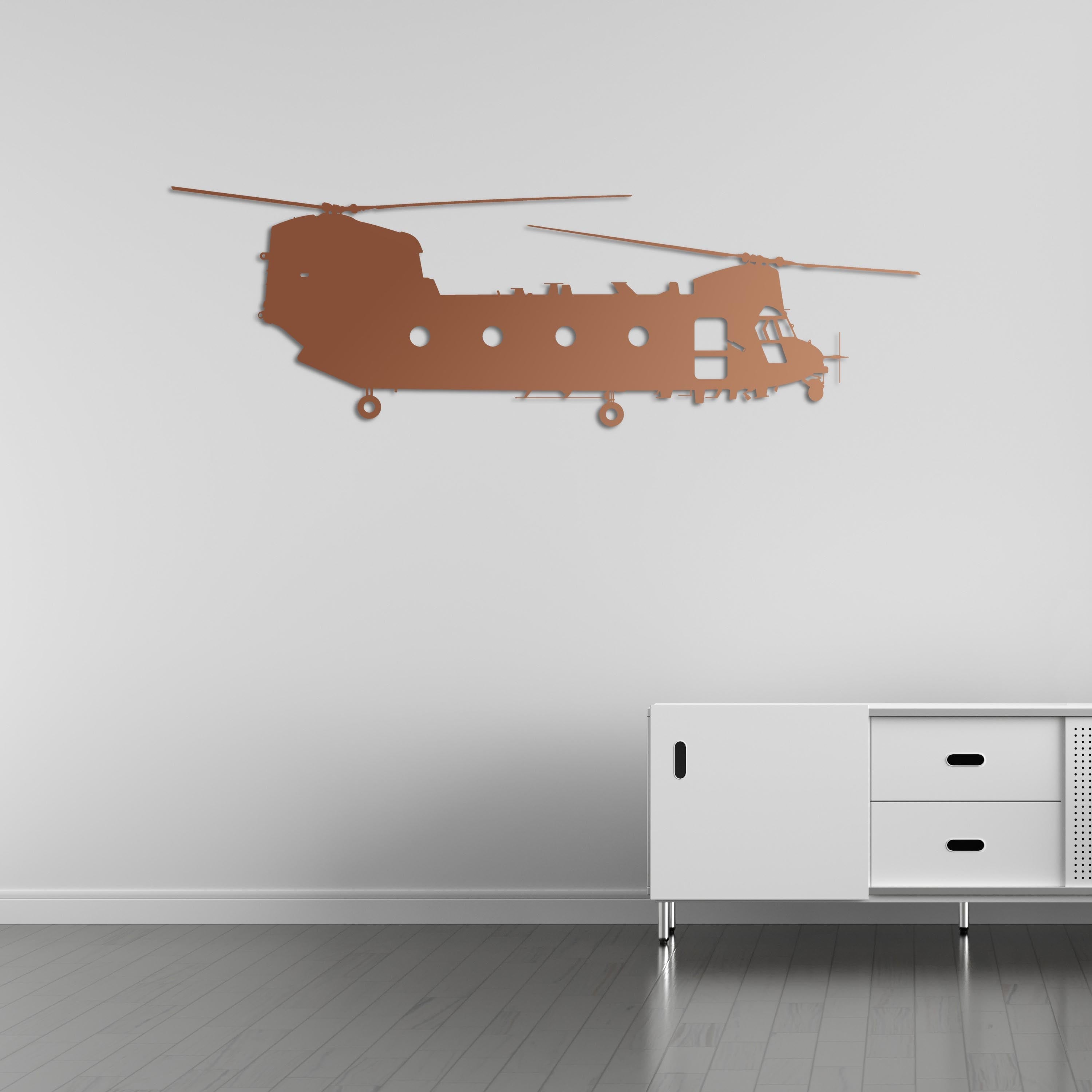 CH-47 Chinook – Helicopter Metal Wall Art