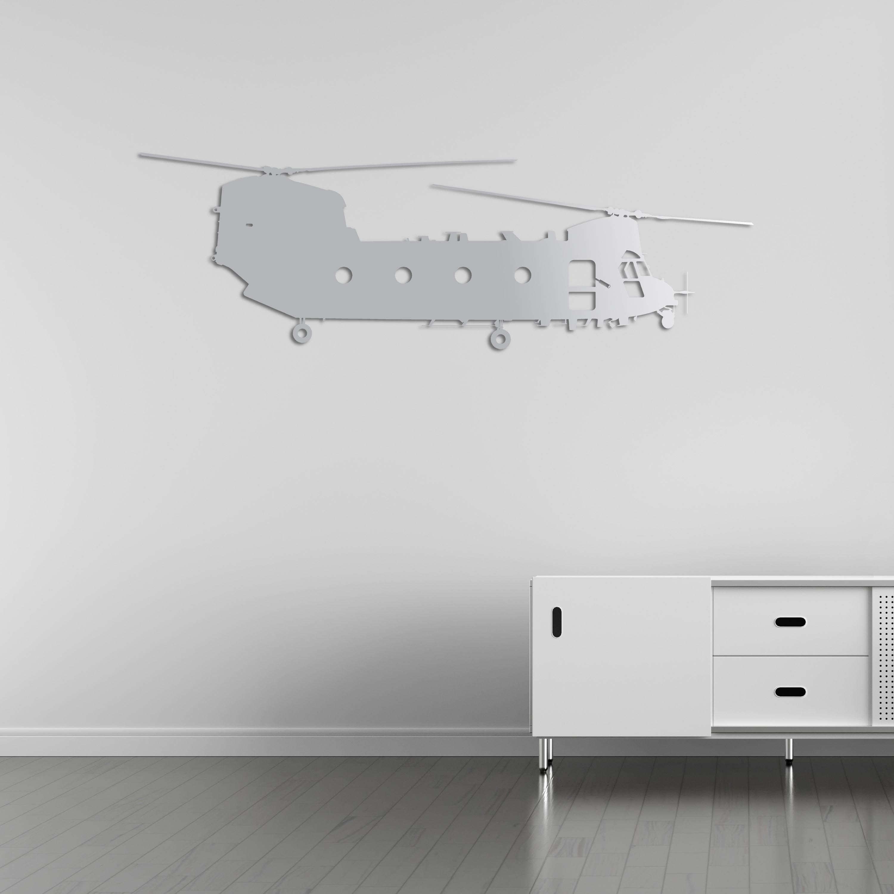 CH-47 Chinook – Helicopter Metal Wall Art