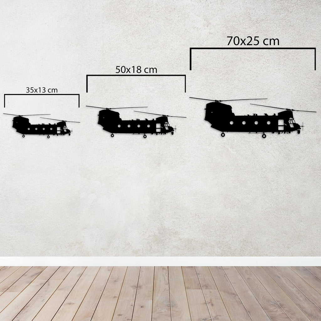 CH-47 Chinook – Helicopter Metal Wall Art