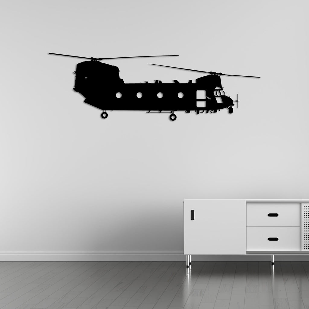 CH-47 Chinook – Helicopter Metal Wall Art