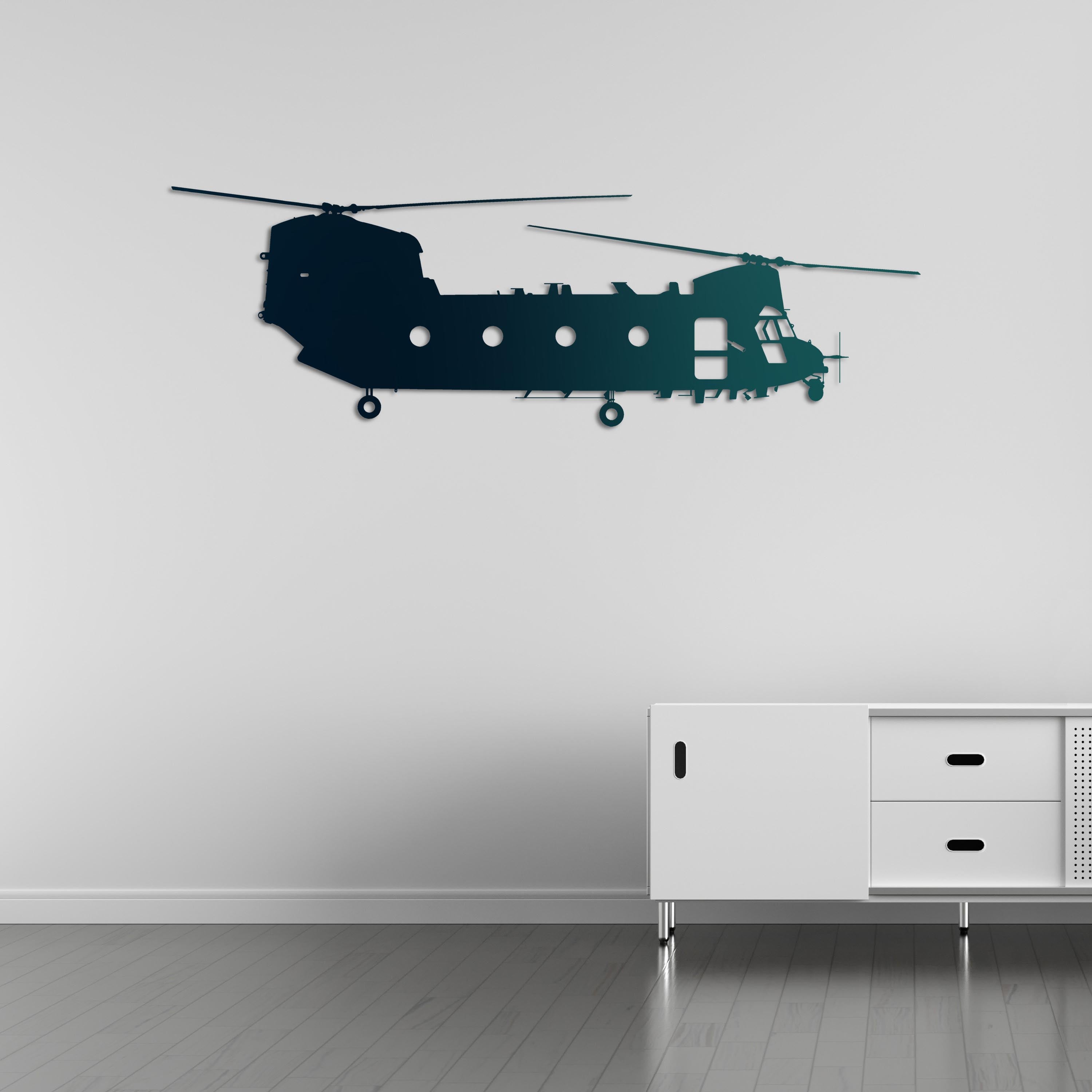 CH-47 Chinook – Helicopter Metal Wall Art