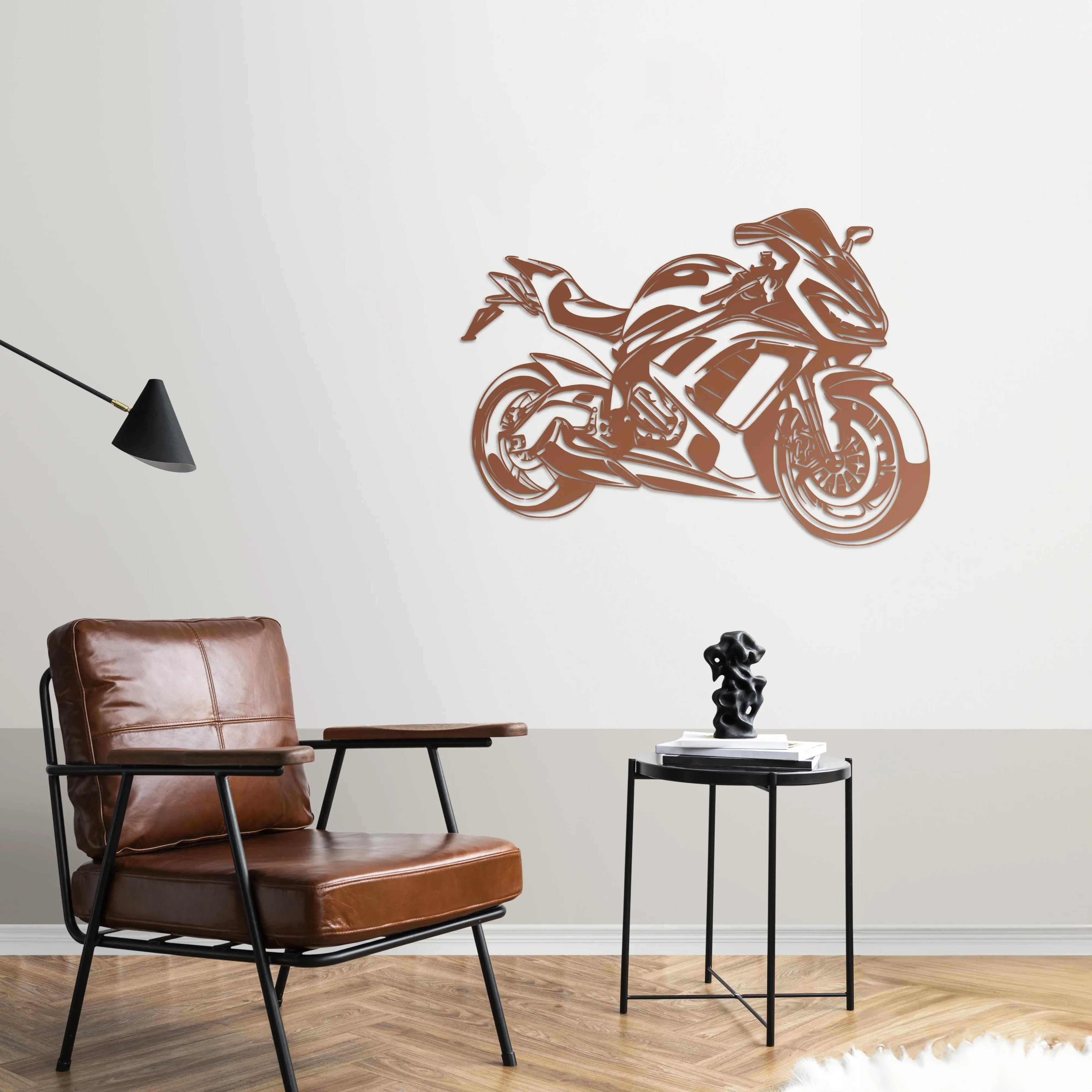 Kawasaki Ninja – Motor Metal Duvar Dekoru Laser Artique