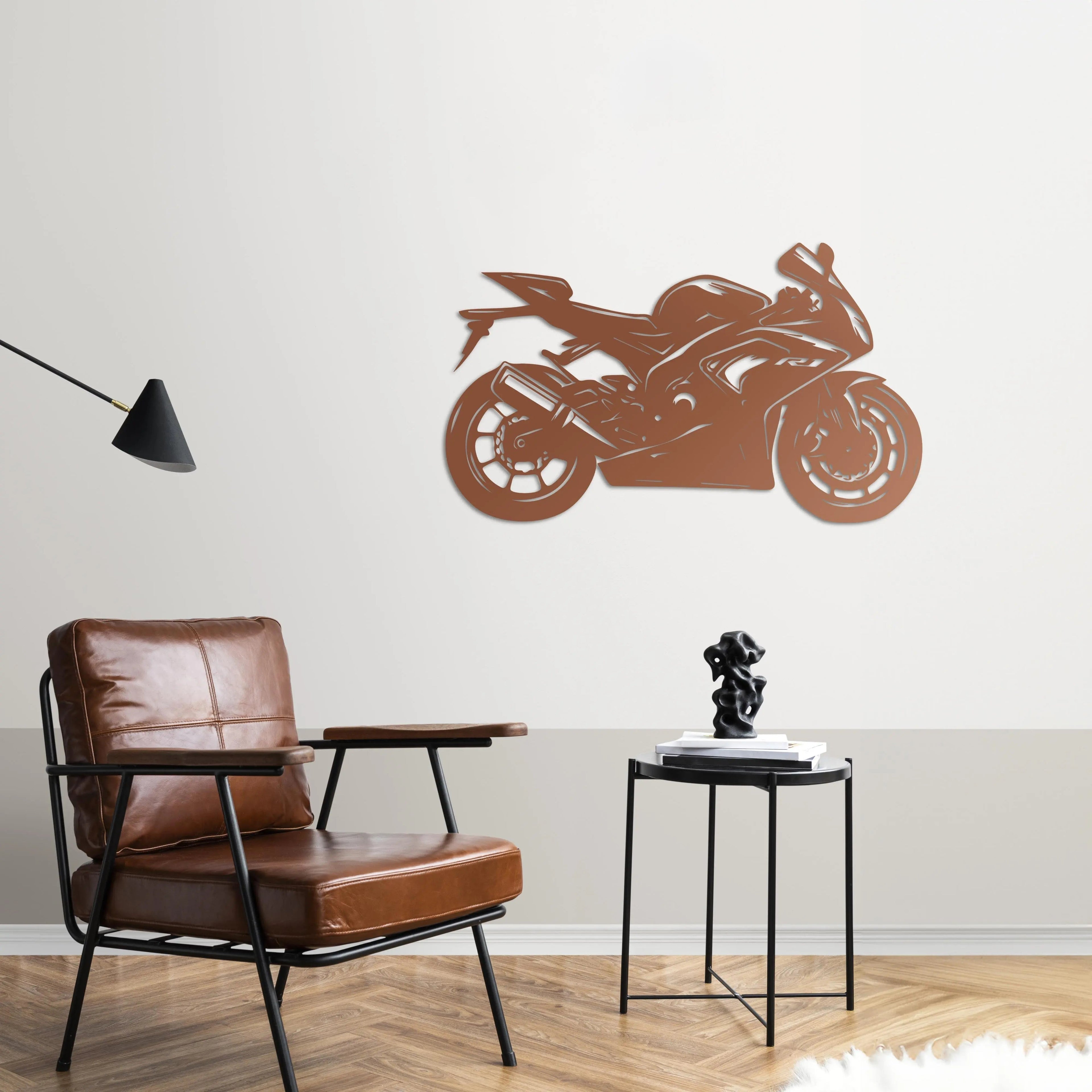 Yamaha R1 – Motor Metal Duvar Dekoru Laser Artique