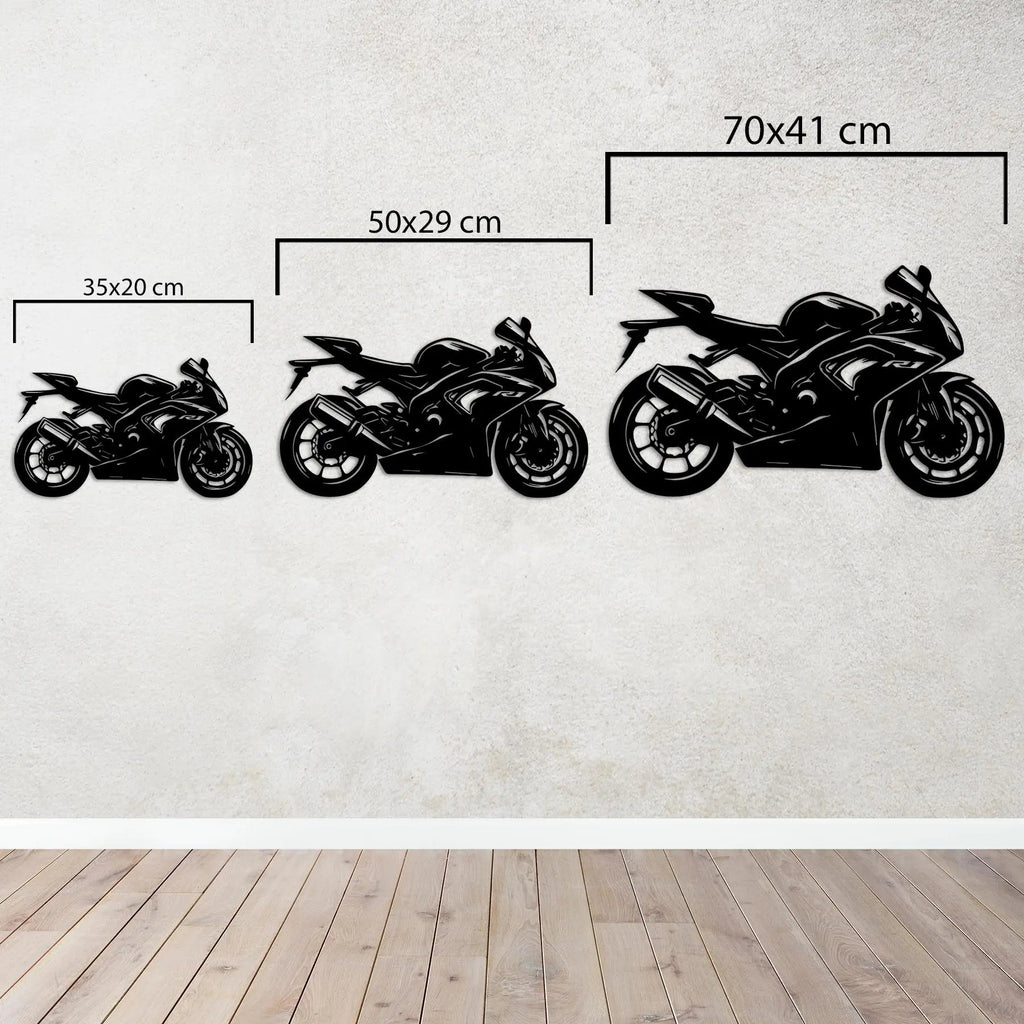 Yamaha R1 – Motor Metal Duvar Dekoru Laser Artique