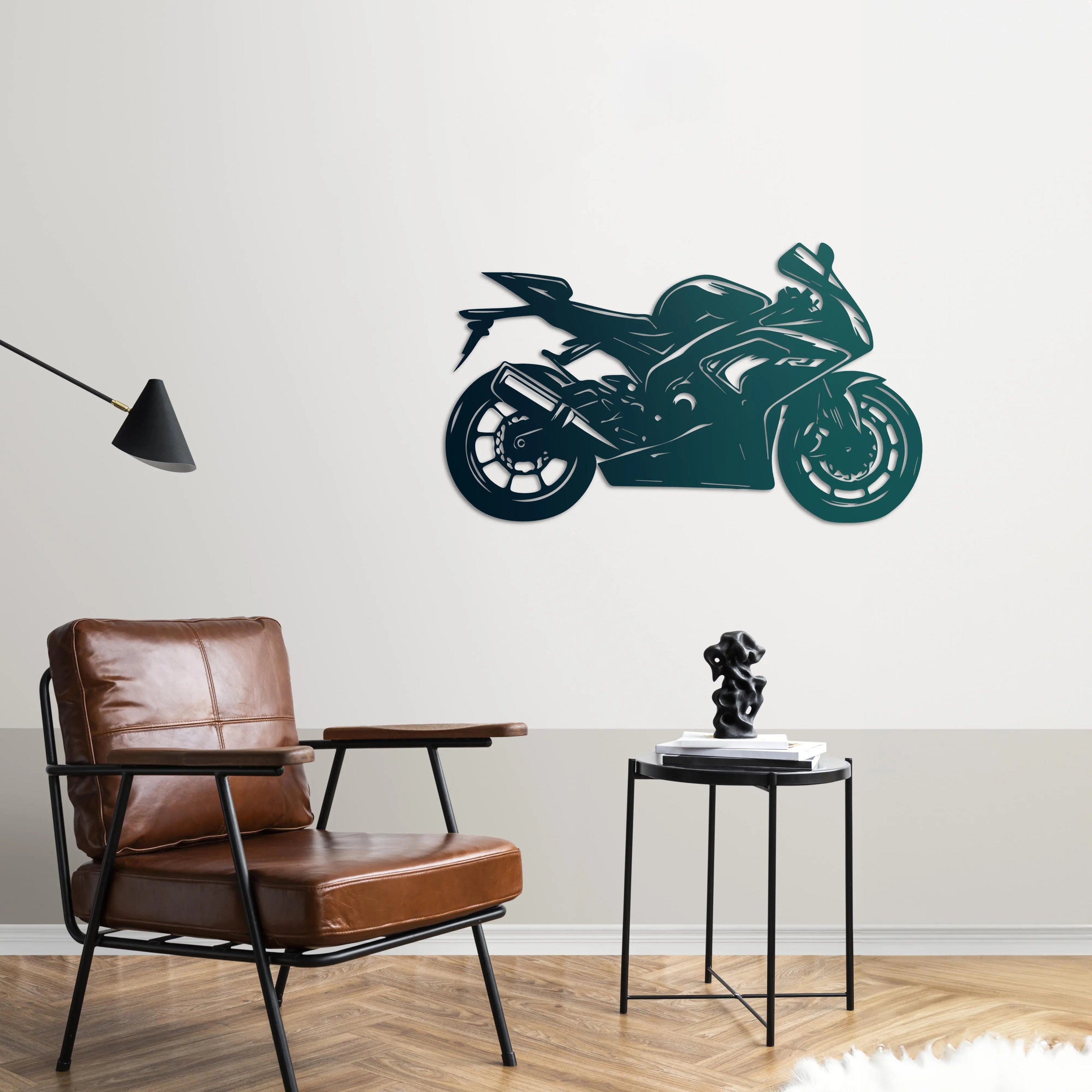 Yamaha R1 – Motor Metal Duvar Dekoru Laser Artique