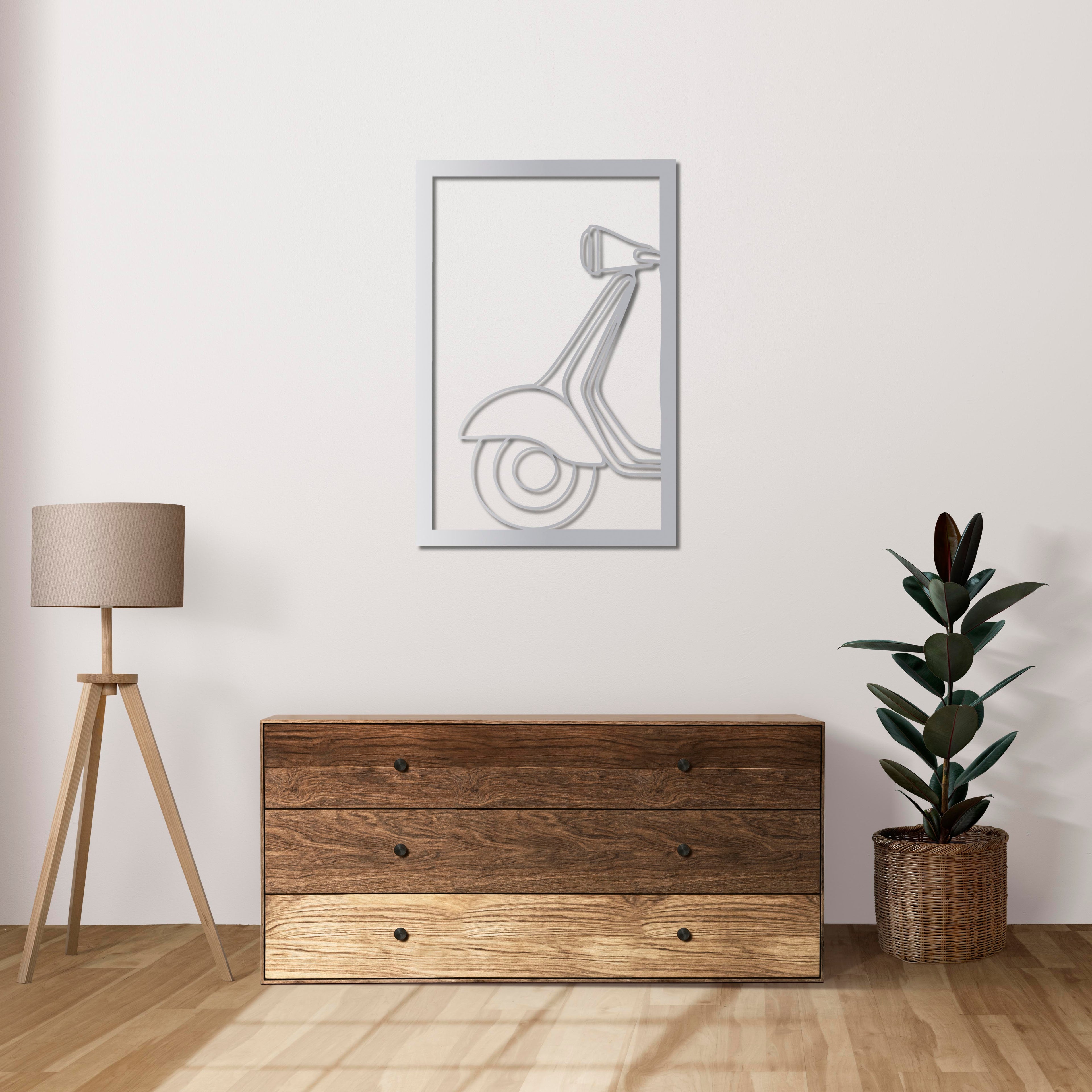Spirit of Vespa – Scooter Metal Wall Art