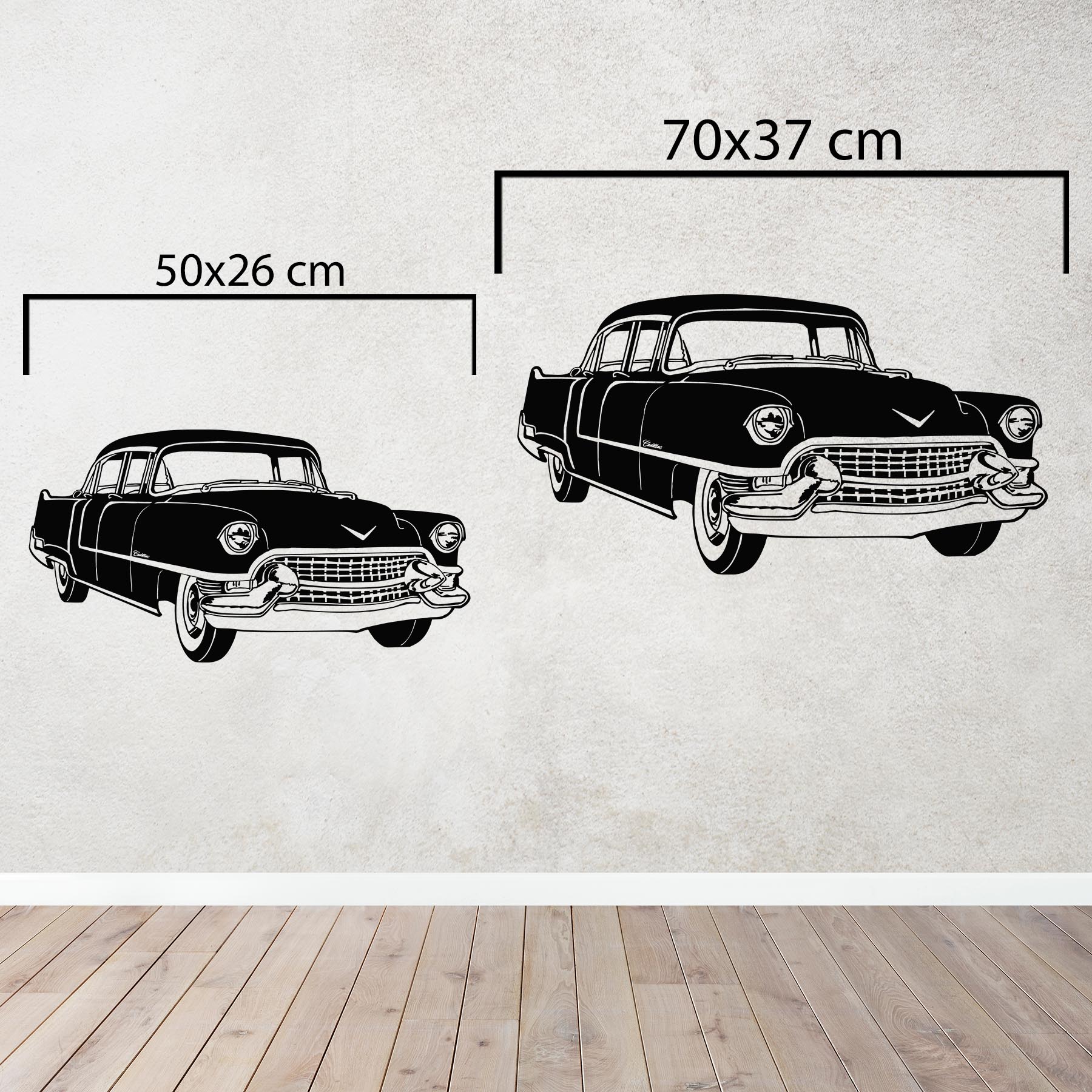 Classic Cadillac Car Metal Wall Art | Vintage Automobile Sculpture
