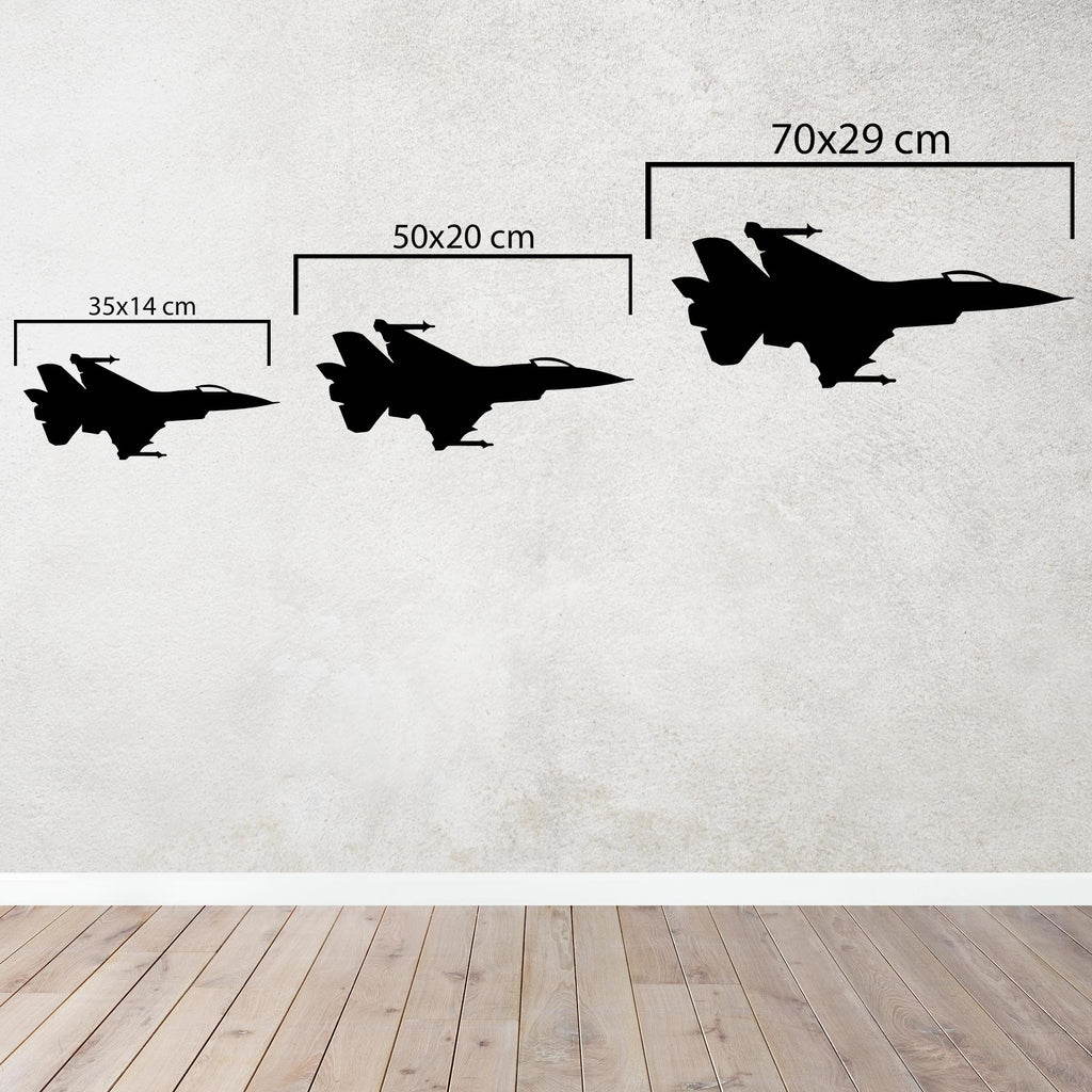 Jet Airplane Metal Wall Art | Aviation Decorative Wall Sculpture