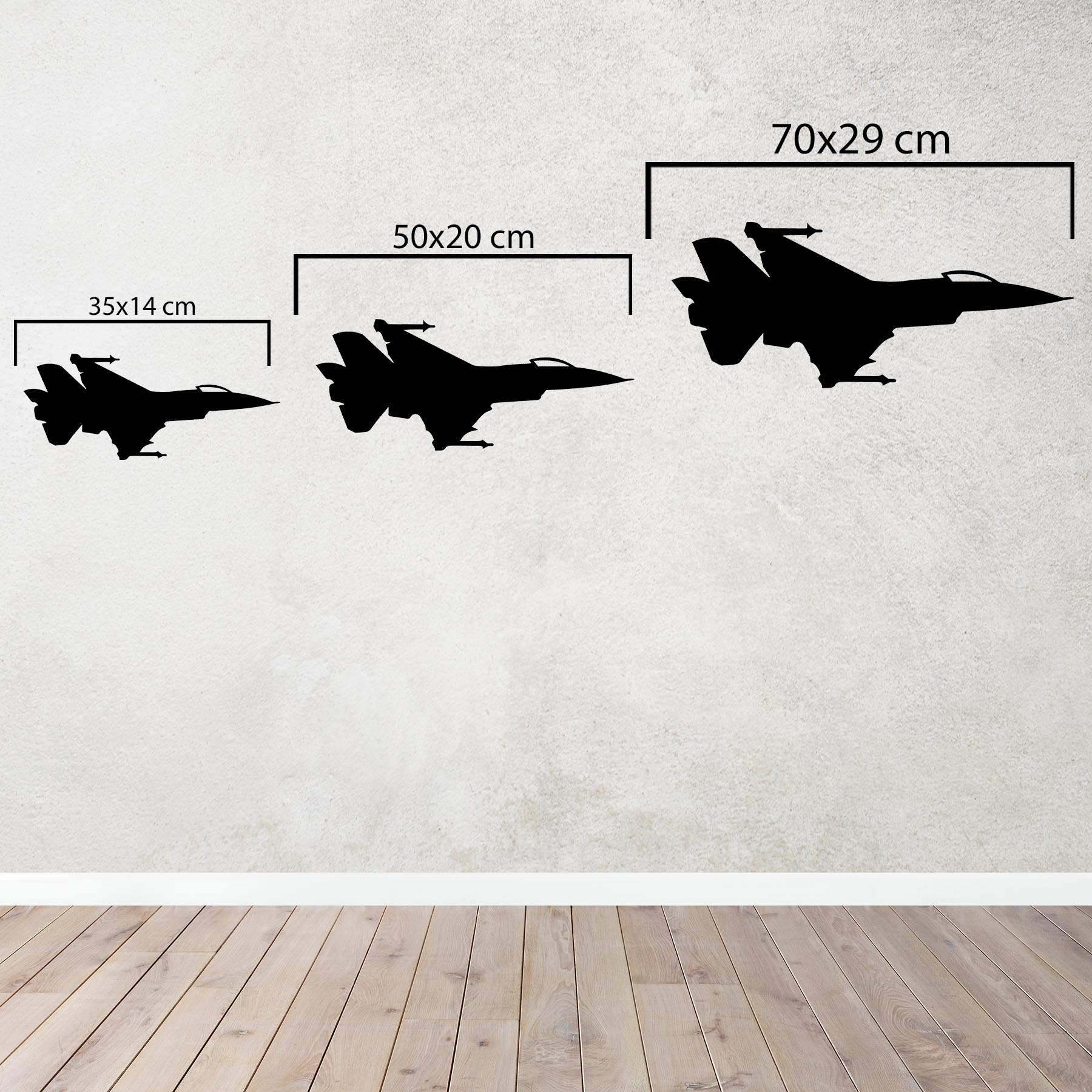 Jet Airplane Metal Wall Art | Aviation Decorative Wall Sculpture