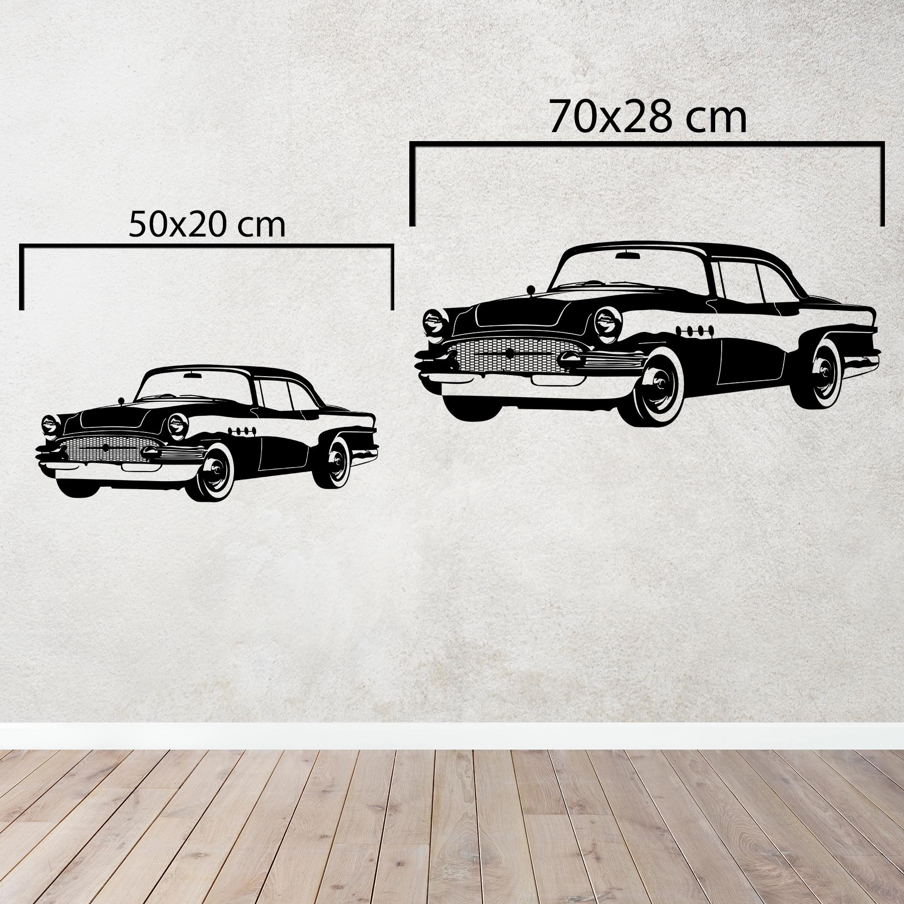 Classic American Legend Car Metal Wall Art | Vintage Auto Sculpture