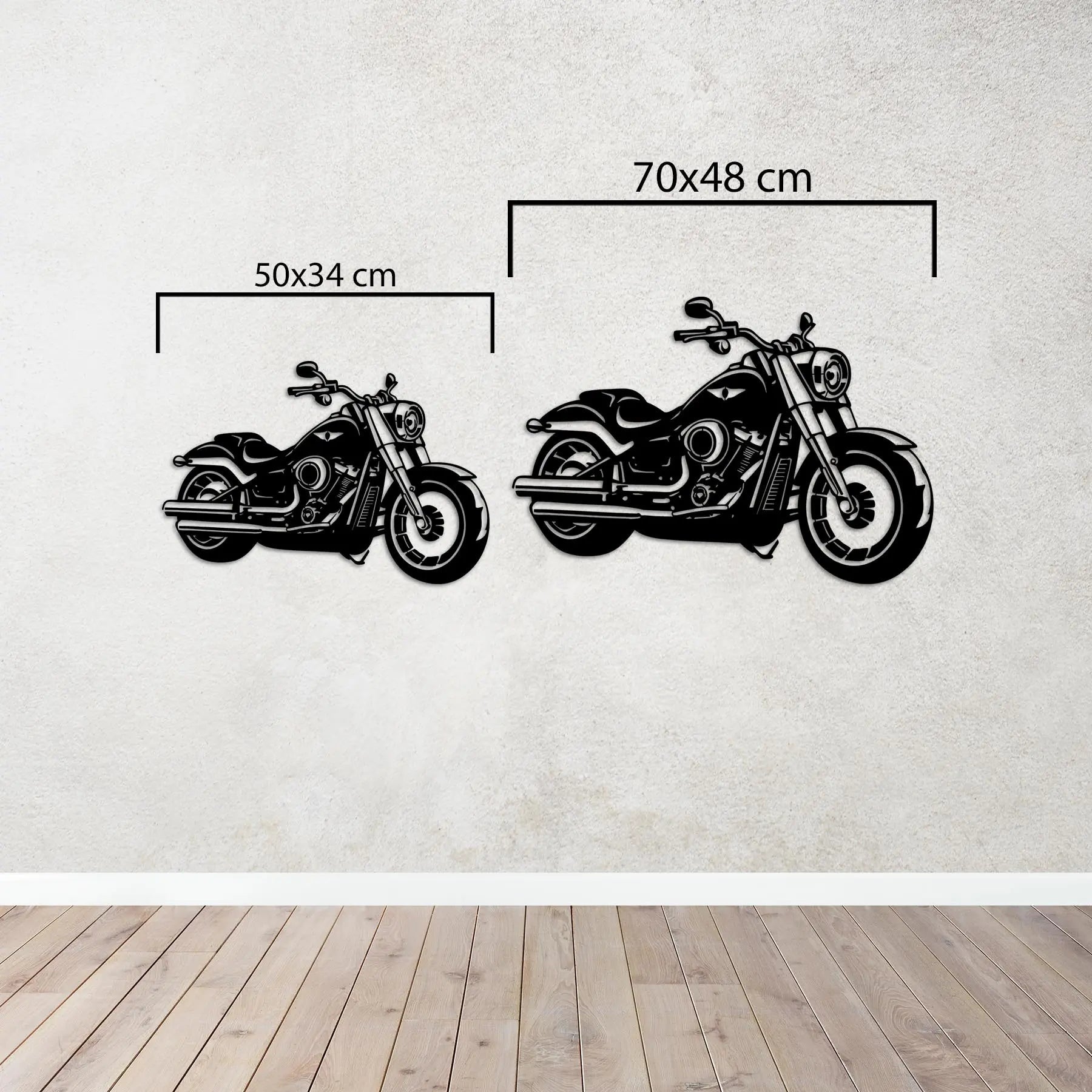 Harley-Davidson – Motor Metal Duvar Dekoru Laser Artique