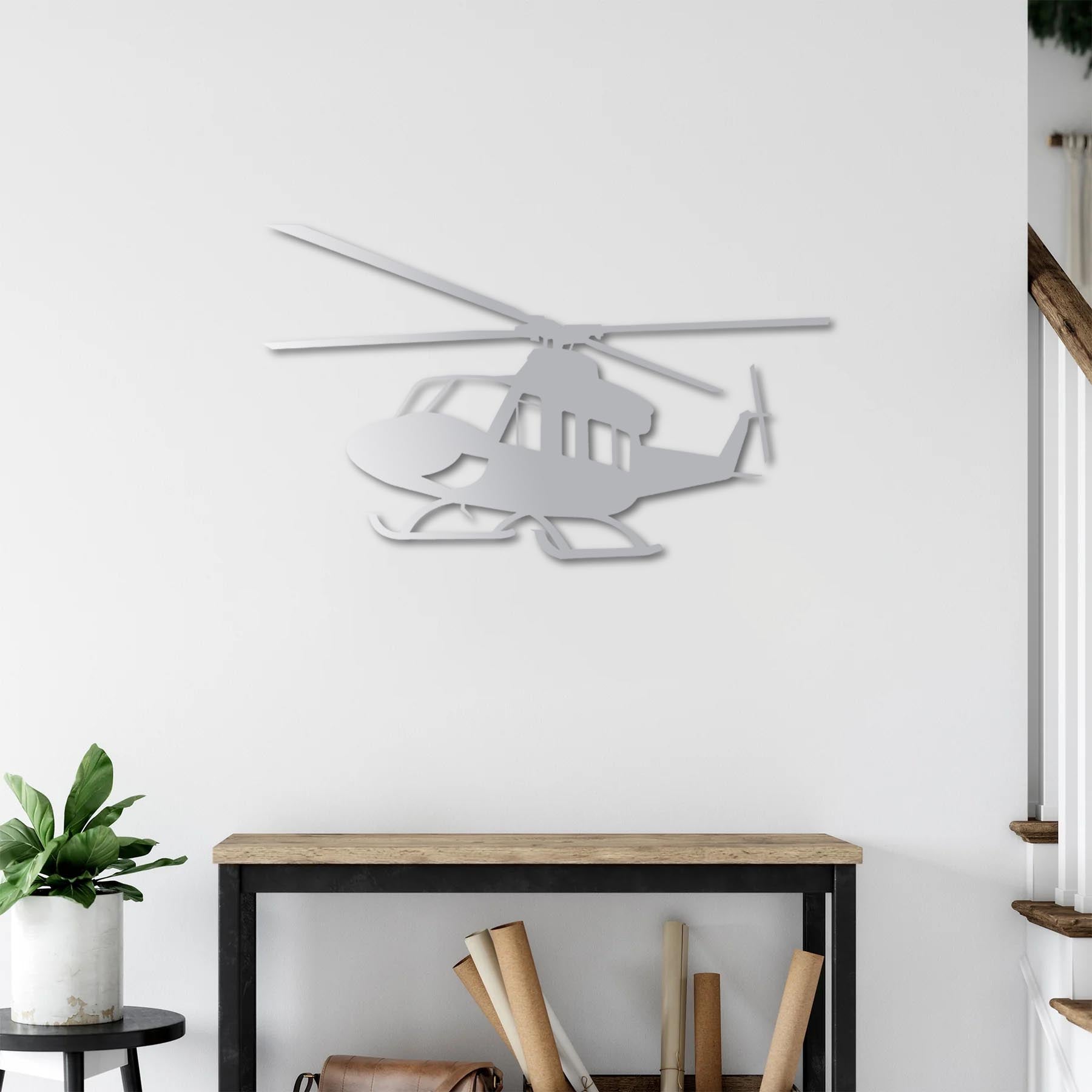 Huey UH-1 – Helicopter Metal Wall Art