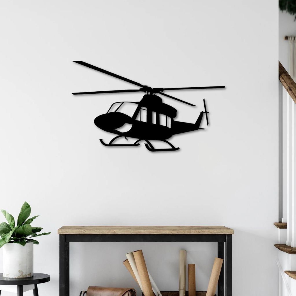 Huey UH-1 – Helicopter Metal Wall Art