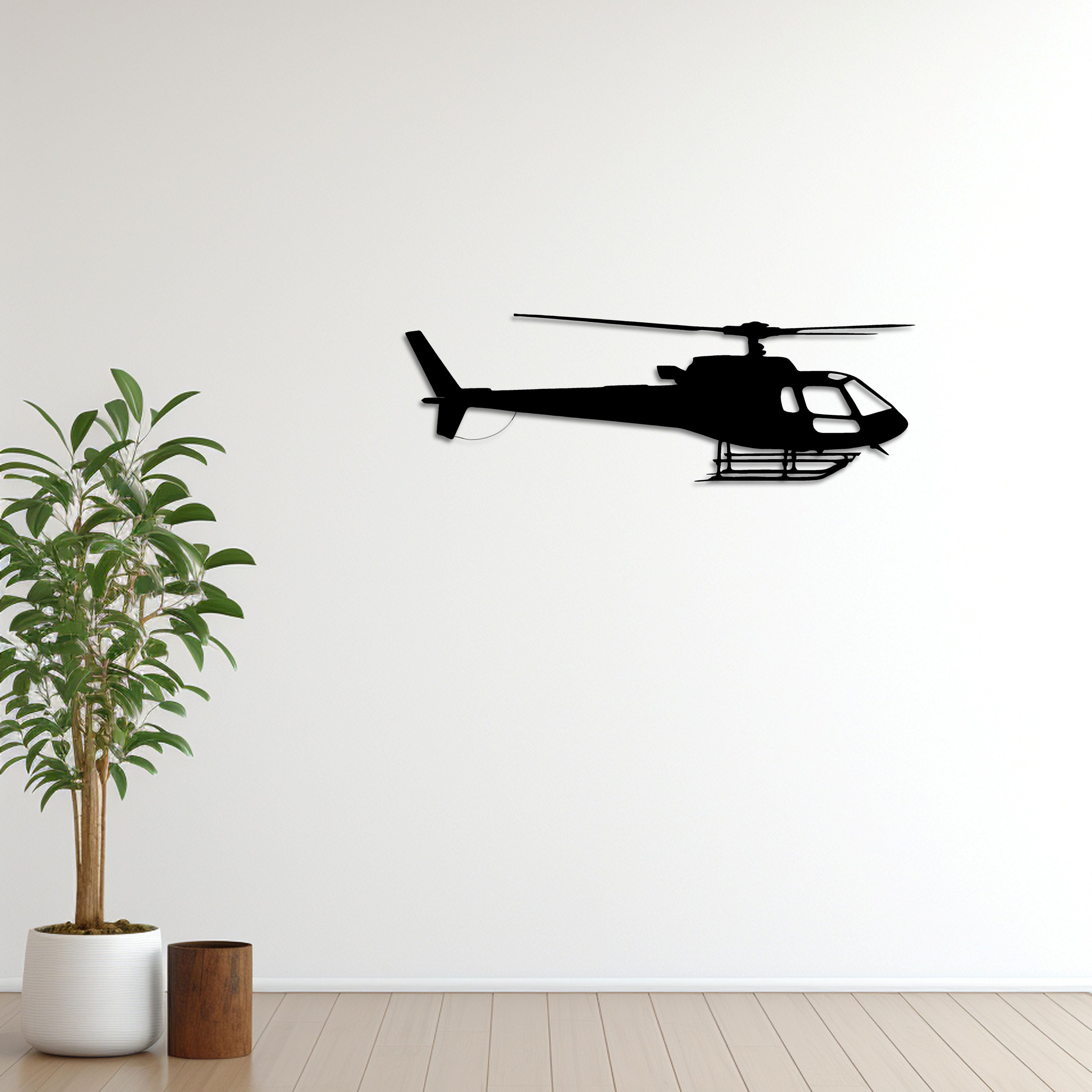 Airbus H125 – Helicopter Metal Wall Art