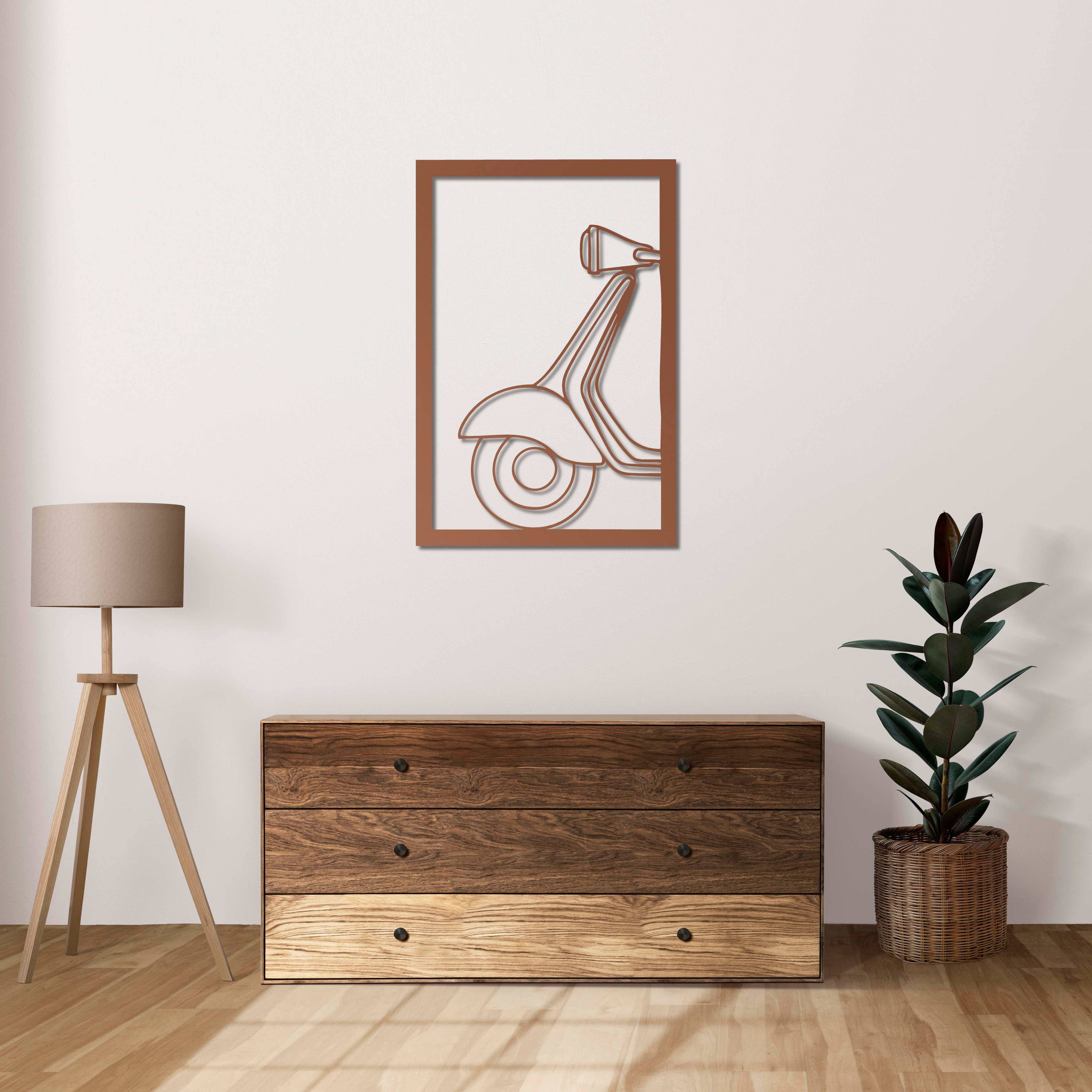Spirit of Vespa – Scooter Metal Wall Art