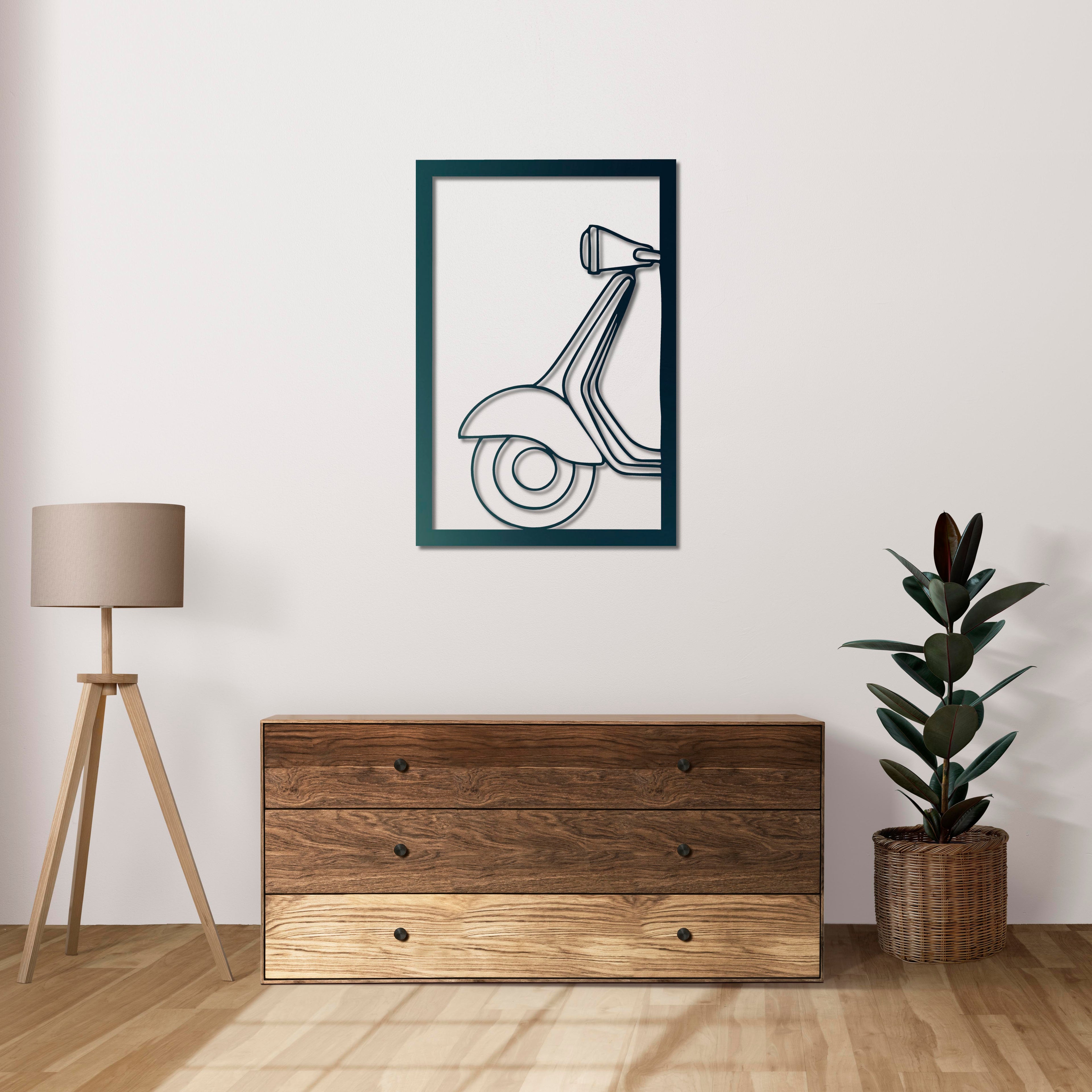 Spirit of Vespa – Scooter Metal Wall Art